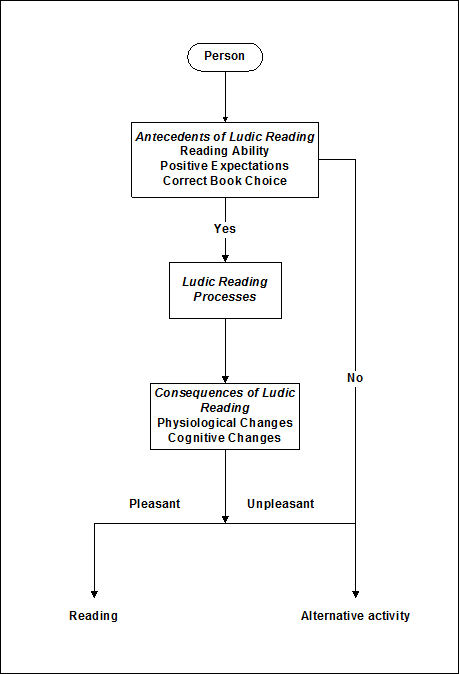 Figure 1: Nell's preliminary model of Ludic Reading